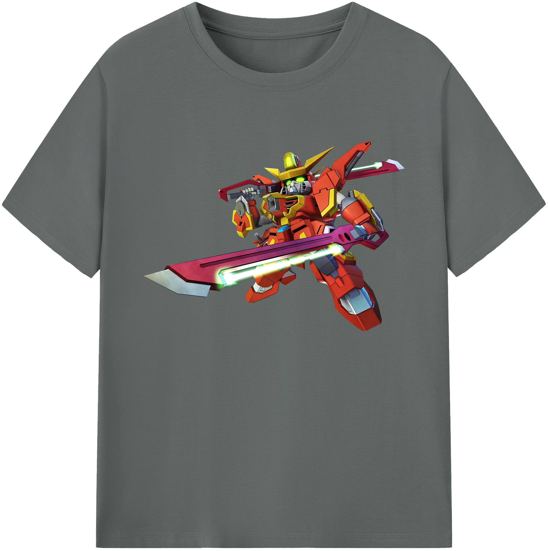 （画像用） 機動戦士ガンダム Mobile Suit Gundam 綿100％ メンズ半袖Tシャツ｜肌触りやわらか＆通気性